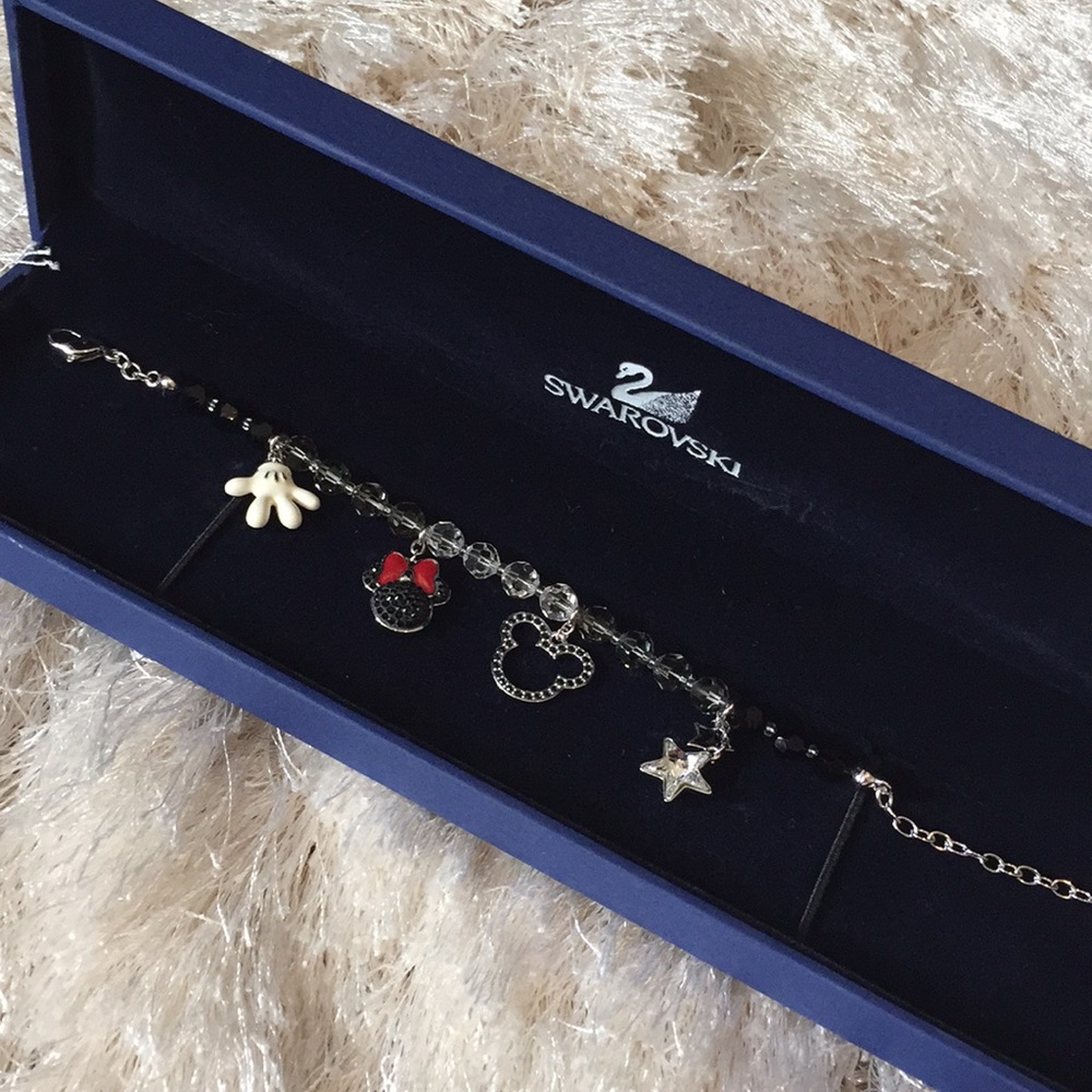 NEW Swarovski Disney charm bracelet